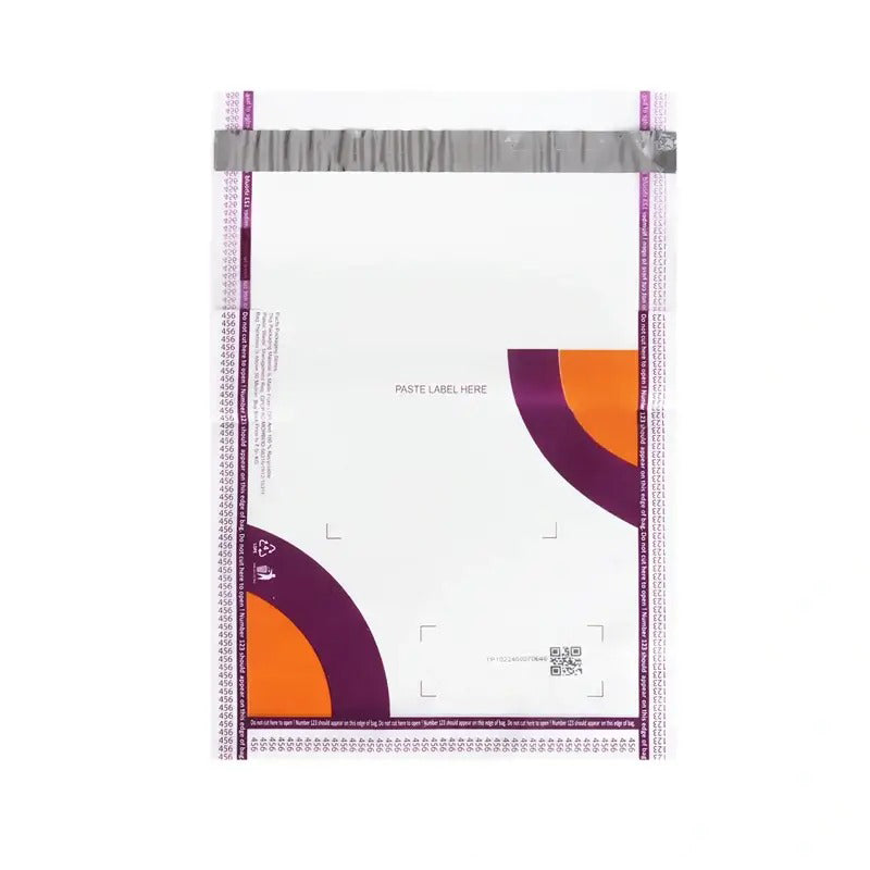 Meesho Transparent Branded Poly bags without pod